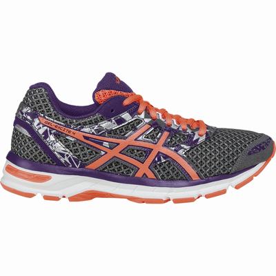 Női Asics Gel-Excite 4 Futócipő AS4769518 Sötét Szürke/Korall